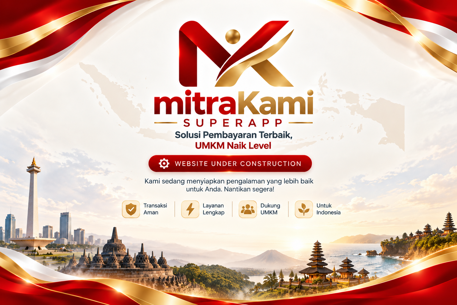 MitraKami SuperApp — Solusi Pembayaran Terbaik, UMKM Naik Level.